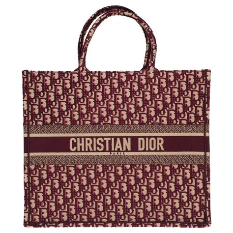 christian dior book decor|Christian Dior book tote burgundy.